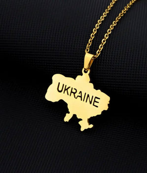 Кулон "Ukraine" Золото